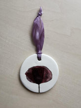 Indlæs billede til gallerivisning Blomsterophæng presset blomst #12