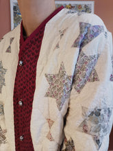 Indlæs billede til gallerivisning Patchwork jakke - stjerner