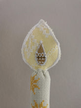 Indlæs billede til gallerivisning Evighedslys (stage) - Hvide med stjerner (sæt af 2 stk)