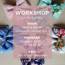 Indlæs billede til gallerivisning SY EN SLØJFE 24.09.25 (København)