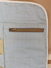 Indlæs billede til gallerivisning Krea etui - blå og hvide tern