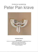 Indlæs billede til gallerivisning syvejledning til at lære at sy en pyntekrave til børn. Kraven er enkel at sy, og du får  både et mønster du kan printe samt en udførlig vejledning med billeder