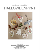 Indlæs billede til gallerivisning nemt symønster der viser hvordan du kan sy halloweenpynt.