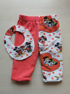 Harlekin Bukser - Mickey & Minnie str 74