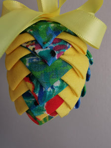 Kogle, gul og lys grøn, 6 cm