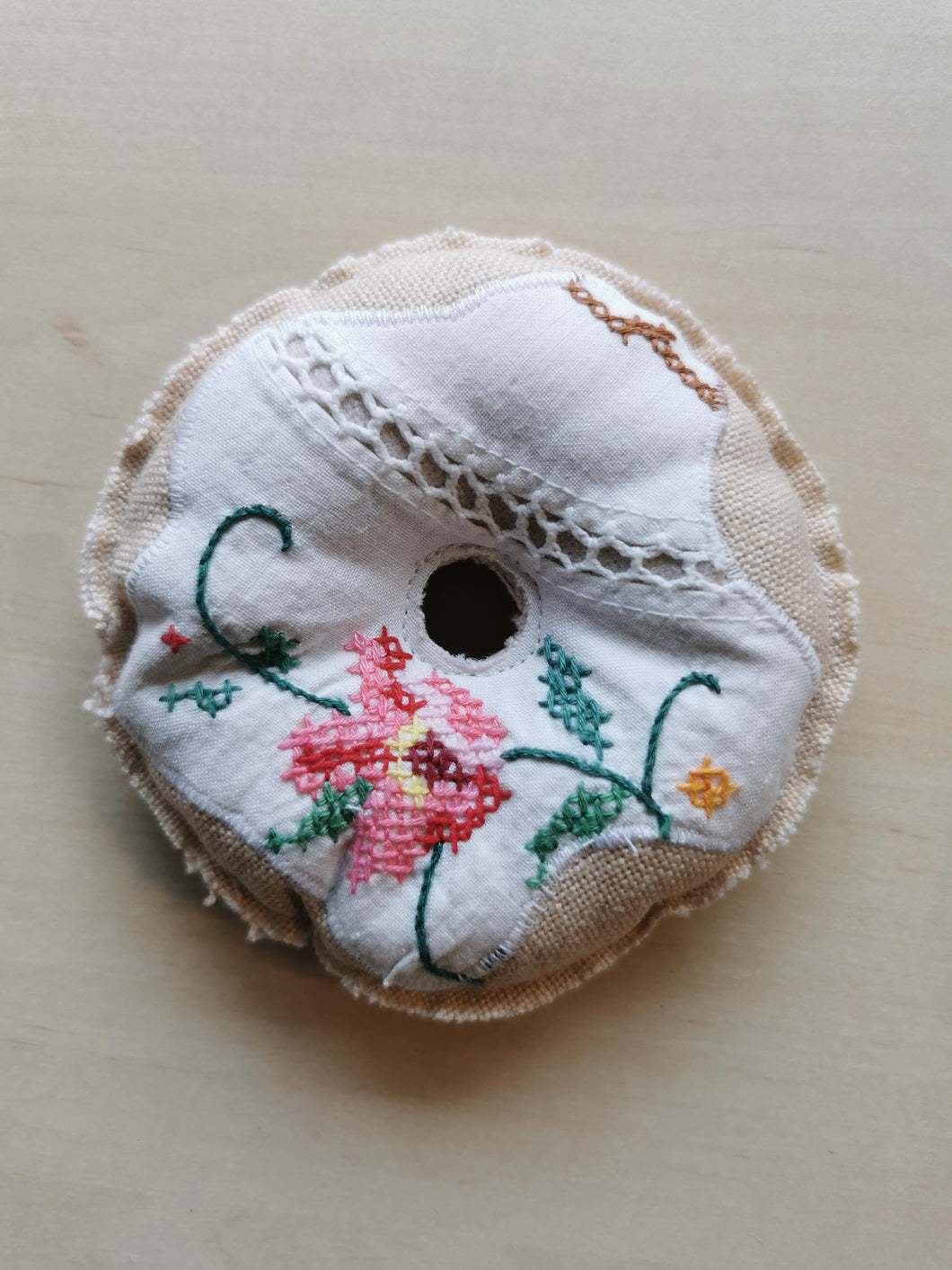 Donut #3 - Lyserøde blomster