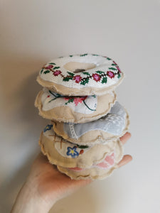 Donut #3 - Lyserøde blomster