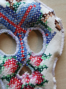 Kranie - farverigt broderi
