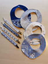 Indlæs billede til gallerivisning suttesnor - grå med hvid vævning
