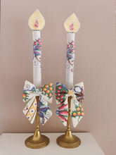 Indlæs billede til gallerivisning Små sløjfer - farverigt broderi - sæt af 2
