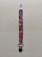 Indlæs billede til gallerivisning suttesnor - Liberty - Rød, lilla og rosa
