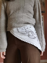 Indlæs billede til gallerivisning Belt skirt - råhvid blonde
