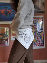 Indlæs billede til gallerivisning Belt skirt - råhvid blonde
