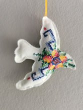 Indlæs billede til gallerivisning Fredsdue #2 blå/orange
