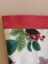 Indlæs billede til gallerivisning Julesok, vintagestof, ribs og roser
